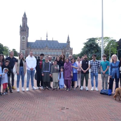 Solidariteitswake voor Afghanistan, Den Haag 2023. Foto: Nematullah Ahmadi