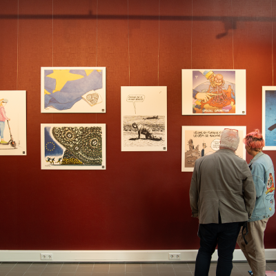 Runner up van de European Cartoon Award 2023